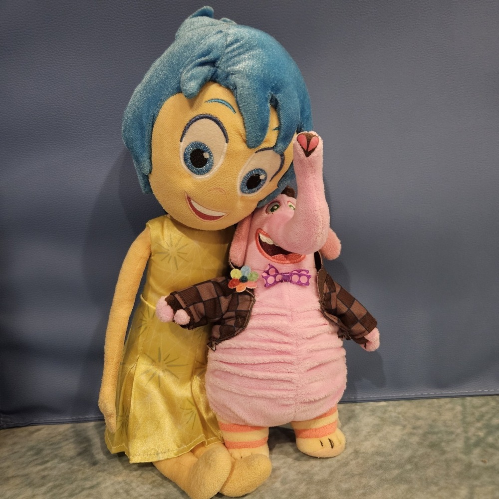 Disney Pixar Inside Out Bing Bong TOMY Plush & Joy Disney Store Plush Doll